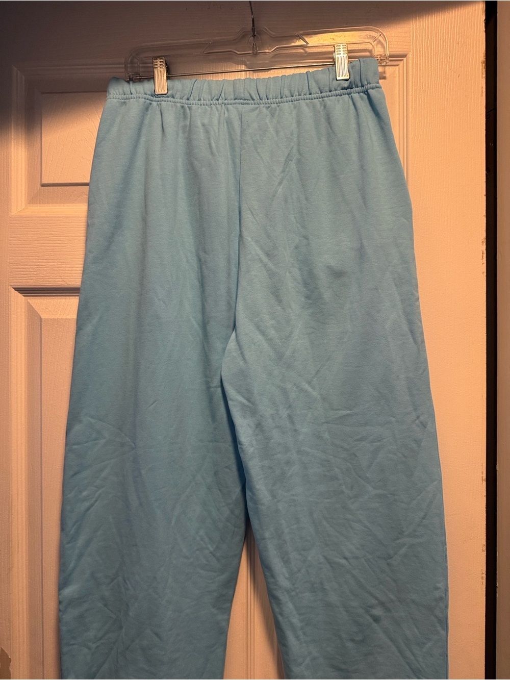 Year of Ours Light Blue Women's Jogger Track Pants - Picture 6 of 8